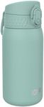 Ion8 Leak Proof Children's Stainless Steel Vacuum-Insulated Water Bottle, Pastel Green, 320 ml Capacity