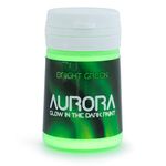 SpaceBeams Aurora Glow in the Dark Paint (20ml) Bright Green, Non-Toxic, Water Based