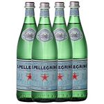 San Pellegrino Sparkling Natural Mineral Water Bottle, 4 x 750 ml