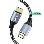 Adoreen 4K HDMI Cable 6 feet/2 Pack