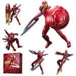 LonullyMege Ironman MK50 Action Figure-7 Inch Deluxe Painting Exquisite Collection Mark Model Gift(MK L)