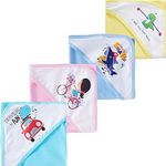 baby wish Baby Hooded Towels for New Born Bath Towel for Boys and Girls Kids Towels Set Ultra Absorbent and Hypoallergenic, Natural Baby Towel Perfect for Infants Kids Bathrobe (Pack of 5)