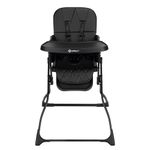 Safety 1st Lily High Chair - Compact Fold, Lightweight Design, Easy Clean, Modern Style - Tinted Graphite