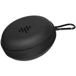 iLuv SS3CASE Protective Alarm Clock Case with Accessory Storage Mesh Pocket, Secure Carabiner Clip, Sturdy Zipper & Durable Shock-Scratch Resistant Exterior; for The Smart Shaker 3