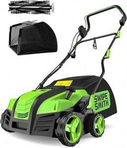 SWIPESMITH 16" Artificial Grass Sweeper, 1800W Artificial Turf Vacuum