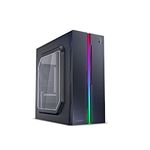 FINGERS RGB-Admiral Polycarbonate Computer Case - Black