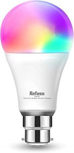 Refoss Smart Light Bulb Alexa b22 Bayonet WiFi Led Bulb 9W with Colour Changing Light, 810LM Dimmable (Warm/Cool) Smart Bulbs Works with Alexa(Echo and Echo Dot), Google Home - 1 Pack