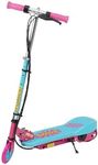 NINODOVAE Electric Scooter for Kids ages 6-12, E scooter, 120W Powerful Motor, height adjustable 82-87-92 cm, W.L. 50kg (Pink)
