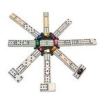 WE Games Mexican Train Dominoes