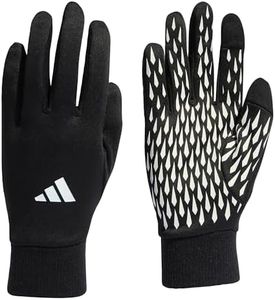 adidas Unisex Gloves Tiro C Gloves, Black/White, HS9750, Size M