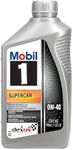 Mobil 1 Supercar Advanced Full Synthetic Motor Oil 0W-40, 6-pack of 1 quarts