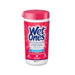 Wet Ones Antibacterial Hand Wipes, Fresh Scent, Wet Wipes, 40 Count Canister