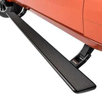 WOLFBOX Power Running Boards for Dodge RAM 1500 Crew CAB 2019-2026, Automatic Electric Retractable Side Steps with LED Lights, Plug-N-Play Waterproof Motor