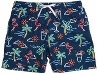Chubbies Men’s Swim Trunks, Stretch Swimming Board Shorts, 7” Inseam, The Neon Lights, Small Short