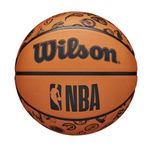 Wilson Basketballs NBA All Team BSKT Brown/Black