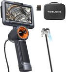 Teslong Dual Lens 4-Way Articulating Borescope for Wall Engine Inspection