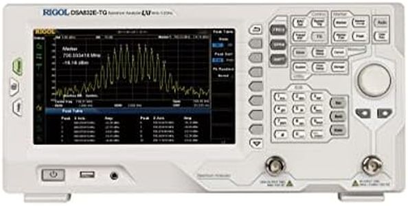 Rigol DSA832E-TG Spectrum Analyzer,Swept Spectrum Analyzer,Frequency Range 9kHz~3.2GHz,Description 10Hz~1MHz,with Tracking Source