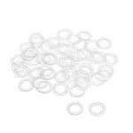 uxcell® Nylon Flat Washers for M8 S
