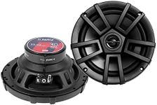 H YANKA 6.5 Car Speakers, Full Range Stereo 500 Watt Max 2-Way Coaxial Car Audio Speakers, Professional Car Door Speakers, Sound Stereo and no Distortion, Y30 Magnet Woofer and NdFeB Tweeter （1 Pair）