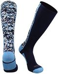 TCK Digital Camo OTC Socks (Navy/Columbia Blue, Small)