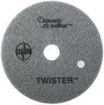 Twister Diamond Cleaning System 20" White Floor Pad - 800 Grit - 2 per case