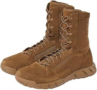 Oakley Tactical Boots, 9, R, Tan, Plain, Mens, PR