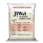 JIWA healthy by nature Organic Quinoa Flour | Soft Fluffy Rotis | Protein Rich Chakki Ground Atta | Indian Origin | Certified Organic & Gluten Free | 100% Natural | 900 g