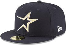 New Era Men's Snapback, Houston Astros Navy Cooperstown, 7 1/8