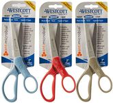 Westcott Student Anti-Microbial Scissor, 7 Inch Length - Pack of 12