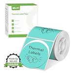Thermal Labels for Nelko PM220 Label Maker, 2 inch (50mm) Round Thermal Label, Waterproof, Multi-Purpose Label Tape, 1 Roll of 150 Self-Adhesive Thermal Paper (Green)