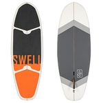 SWELL Wakesurf -Superior Longboard Wakesurf Board - Fin included - Surf Style Wakesurfer