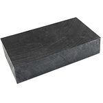 Graphite Ingot Block, 99.9% High Purity Graphite Plate,Smooth Surface, 100MMx50MMx25MM