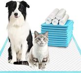 Dog Training Pads Puppy Pee Pads Leak-Proof Potty Pads for Dogs, Puppies, Cats, Rabbits, Quick Absorb Disposable Pet Training Pads for Housetraining (60 * 60cm,40pcs)