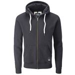 Charles Wilson Men's Full Zip Midweight Hoody (X-Large, Deep Navy (1019))