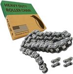 PGN #60 Heavy Duty Roller Chain - 10 Feet + 2 Free Connecting Links - #60H - 159 Links