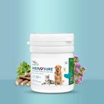 Natural Remedies Hep N Sure Liver Health Supplement for Dog & Cat Supplements for All Life Stage with CoQ10, Milk Thistle, Licorice & Tulsi, Helps in Liver detoxification, 10 Tablets