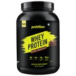 Protrition Whey Protein Powder | Divine Chocolate - 1kg (29 Servings)| 26g Protein, 5.4g BCAA per SCOOP | Added Digestive Enzymes | Muscle Growth, Strength And Recovery