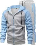 GXAMOY Men's 2 Pieces Tracksuits Ru