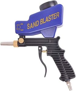 Sand Blaster Gun Kit for All Blasting Projects, Remove Paint, Stain, Rust, Grime on Surfaces and Pool Cleaning