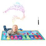 Piano Mat, Boy Toys Age 3-5 Kids Music Dance Mat with 28 Sounds Floor Piano Keyboard Musical Touch Play Mat Gifts for 3-6 Year Old Girls Educational Toys Birthday Gifts for Children Toddlers Baby