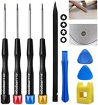 oGoDeal P2 P5 P6 Pentalobe Screwdriver, 5 Pointed Star, 0.8mm, 1.2mm and 1.5mm, T5 Trox, Screwdriver for Apple, iPhone, Macbook Pro & Air and Retina and Repair Tool