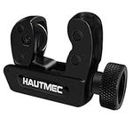 Hautmec Pro Compact Heavy Duty Mini Tube Cutter, 1/8" to 1-1/8" OD (3-30mm) Tubing Cutter, Heavy Duty Pipe Cutter for PVC, Copper, Aluminum, and Thin Stainless Steel Tube HT0133-TC