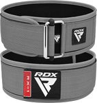 RDX Weight Lifting Belt - AUTO LOCK 4” Premium Adjustable Gym Belt for Olympic Cross Training - Support for Men Women Functional Fitness Workout - WOD Powerlifting Bodybuilding Weightlifting Deadlift