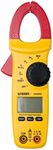 Sperry Instruments DSA540A 6 Function Digital Snap-Around Clamp Meter, Clamp-On AC / DC Voltage, 400 AMP Meter, AC / DC Current Reading, Reads Panel & Outlet Voltage, Includes Carrying Case, Black & Yellow