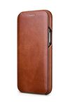 WHITBULL Business Style Horizontal Magnetic Flip Leather Case for Samsung Galaxy Note 9 Brown