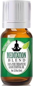 Meditation Blend Essential Oil - 100% Pure Therapeutic Grade Meditation Blend Oil - 10ml