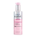 L'Oréal Paris Hair Serum For Dull Lifeless Hair, Elvive Glycolic Gloss Leave-In Treatment With 14% Gloss Complex, Fills Hair Fibres For Smoothness And Heat Damage Protection With Mirror Shine, 150ml