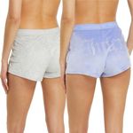 Juicy Couture Velvet Fleece Two Pack Short, Astral Blue/Heather Gray, Medium