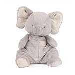 GUND Baby Oh So Snuggly Elephant Large Plush Stuffed Animal for Babies and Infants, Ash Grey, 12.5”