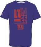 Majestic NFL Football T-Shirt New York Giants Roedy, blue, L